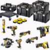 DeWalt DCK853P4T 8-delars förmånssats | 4x 18 V 5,0 Ah i T-Stak-väskor