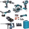 Makita DLX6085TJ | Comboset | 18 V | 2x 5,0 Ah batteri