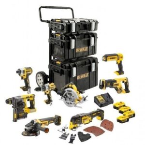 DeWalt DCK853P4 8-delars förmånssats | 4x 18 V 5,0 Ah