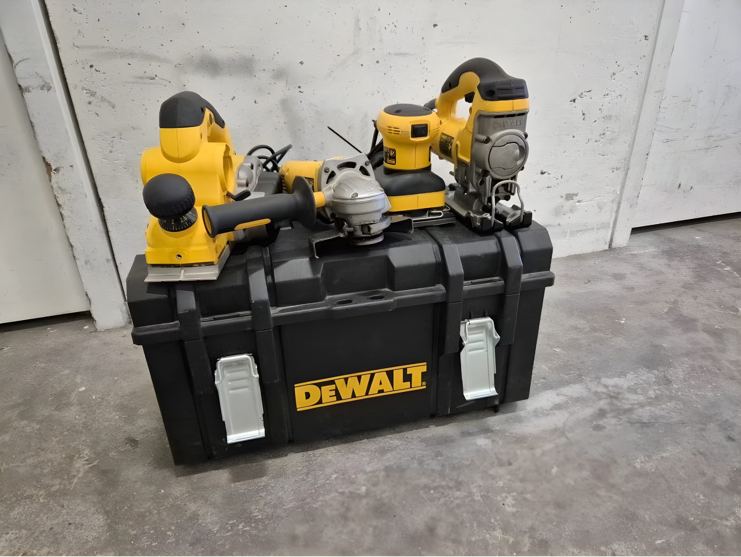 DeWalt set i verkstad
